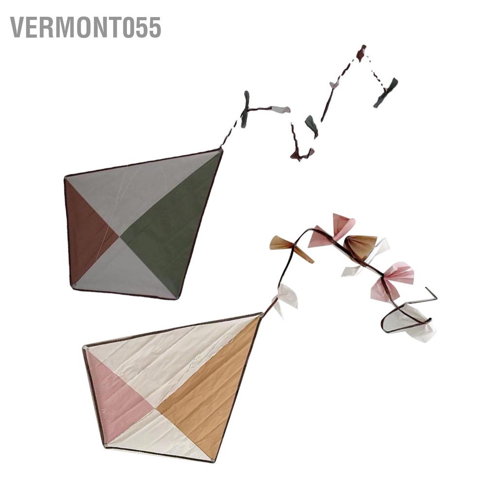 Vermont055 Diều một bánh 3D Cắt lắp ráp đơn giản Vintage kim cương cho trẻ em người lớn mới bắt đầu