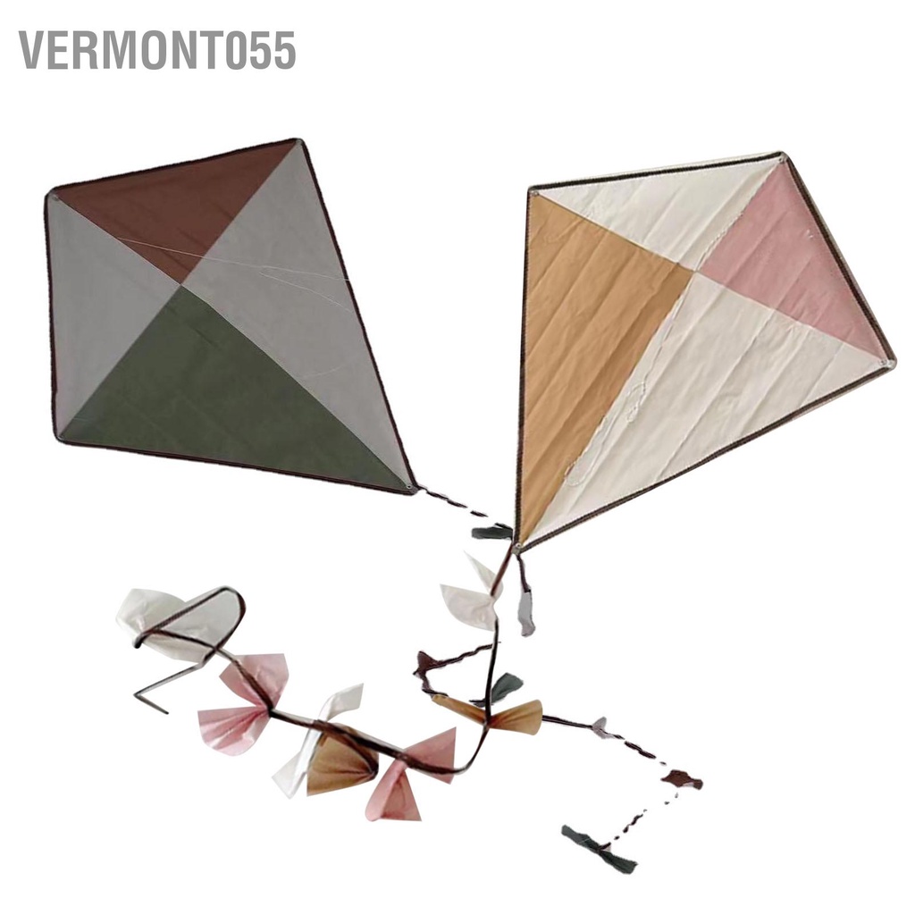 Vermont055 Diều một bánh 3D Cắt lắp ráp đơn giản Vintage kim cương cho trẻ em người lớn mới bắt đầu
