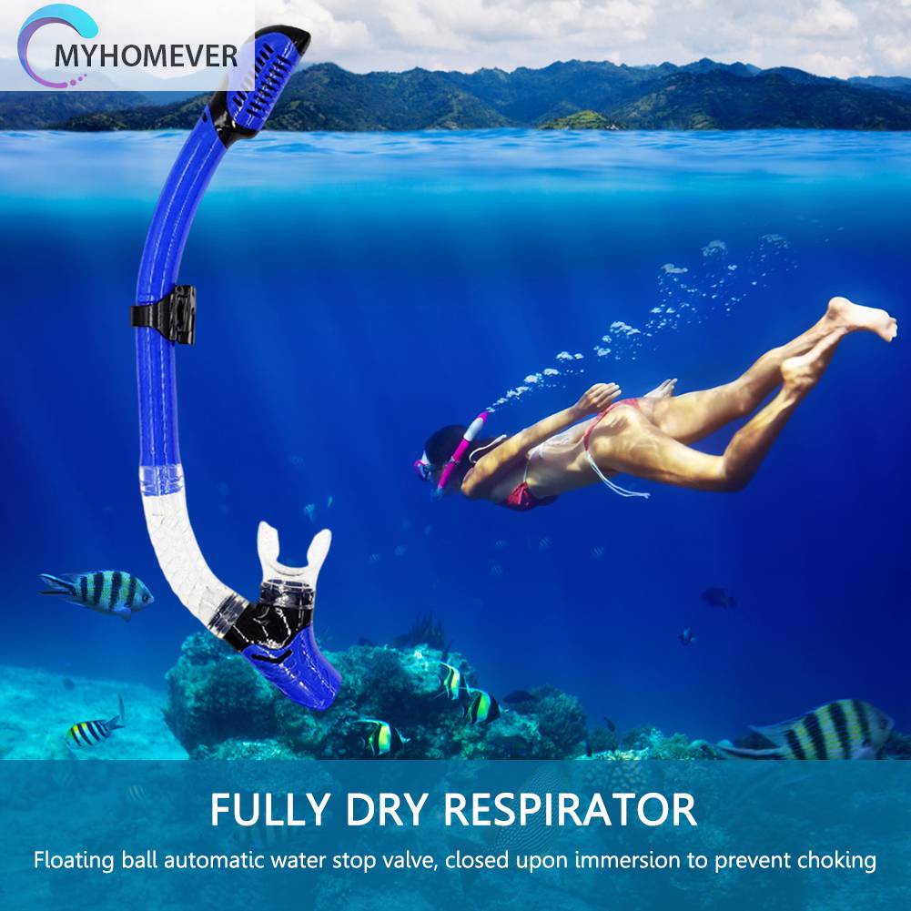 Ống Thở Khô Bằng Silicone Bền Tiện Lợi Dành Cho Hoạt Động Ngoài Trời