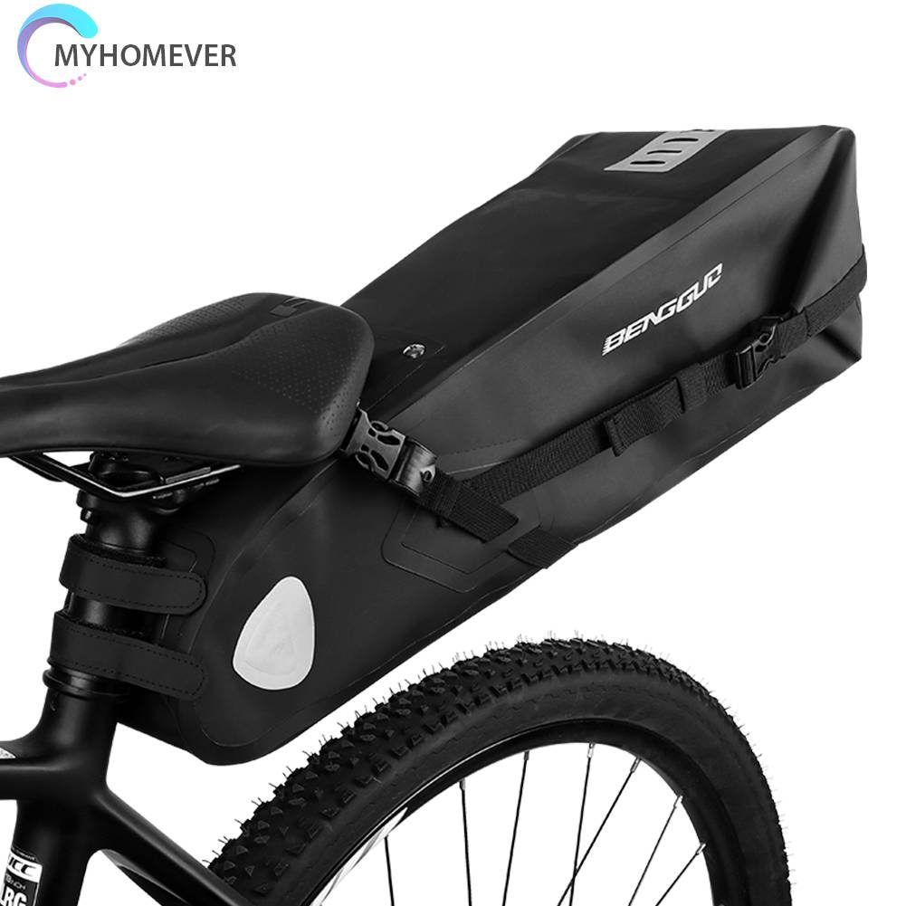 Túi Đựng Đồ Gắn Yên Sau Xe Đạp Leo Núi Gấp Gọn Dung Tích Lớn 10L