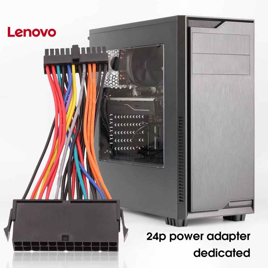 Dây Cáp Chuyển Đổi Nguồn Điện 24Pin Female Sang Mini 24Pin Male Cho DELL 780 980 760 960