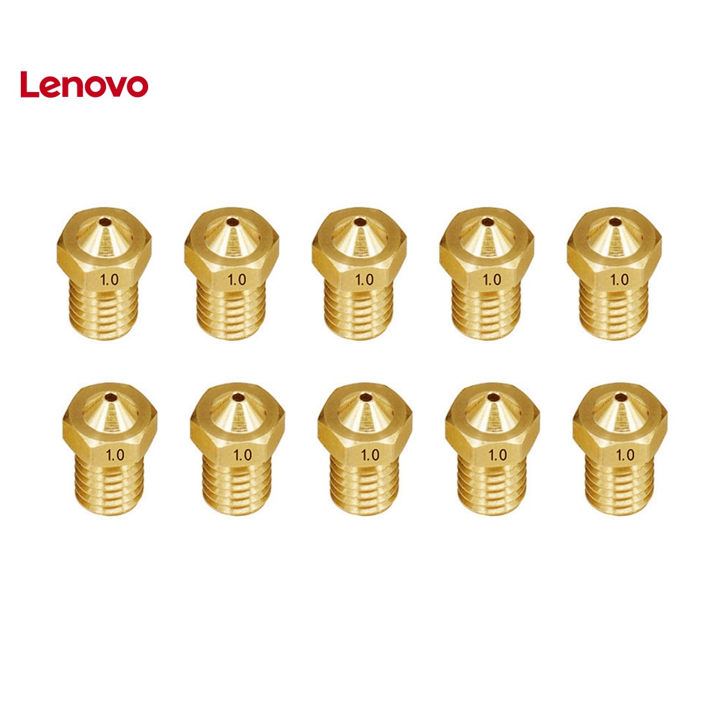 Set 10 Vòi Phun M6 1.75 / 3.0mm V5 V6 Chuyên Dụng Cho Máy In 3D