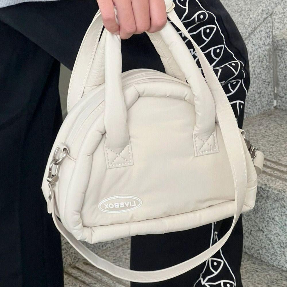 DYRUIDOJ Túi Xách Đeo Chéo Vai Bằng Vải Bạt Nylon Sức Chứa Lớn Y2k Cho Nữ