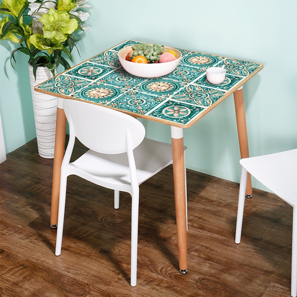 Bộ 10 Miếng Dán Sàn Nhà Chống Thấm Nước Phong Cách Ý Độc Đáo