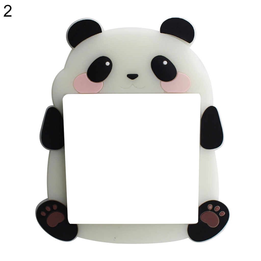 Miếng Dán Công Tắc Điện Bằng Silicon Mềm Họa Tiết Hoạt Hình Màu Dạ Quang Trang Trí Phòng Ngủ