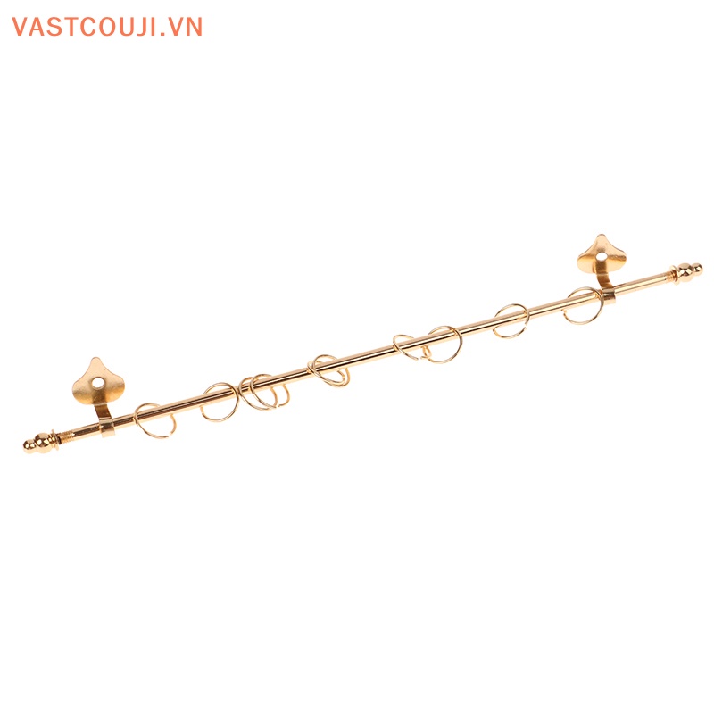 Rèm Cửa Sổ Kim Loại Mạ Vàng Tỷ Lệ 1: 12 Dùng Trang Trí Nhà Búp Bê