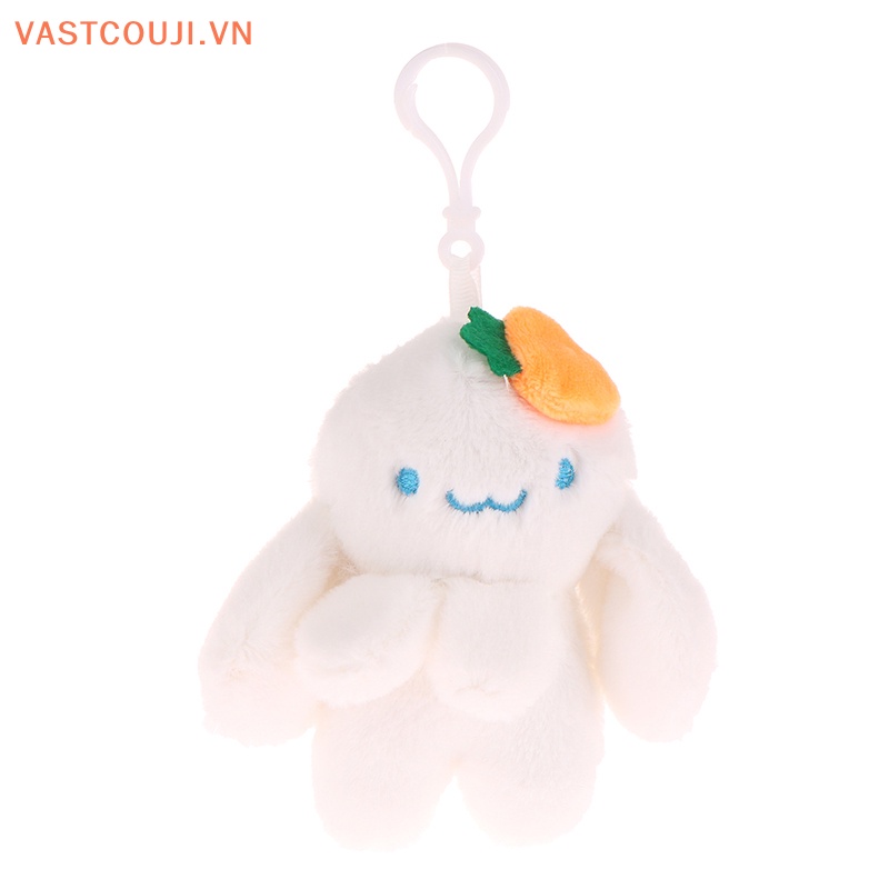 Móc Khóa Thỏ Nhồi Bông Mềm Mại Dễ Thương