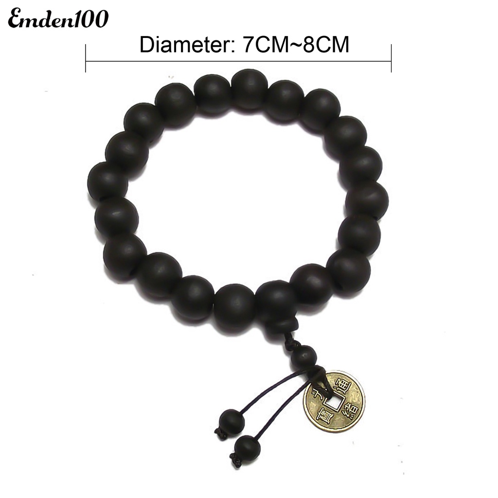 Vòng Tay Chuỗi Hạt Gỗ Phong Cách Vintage Cho Nam Và Nữ