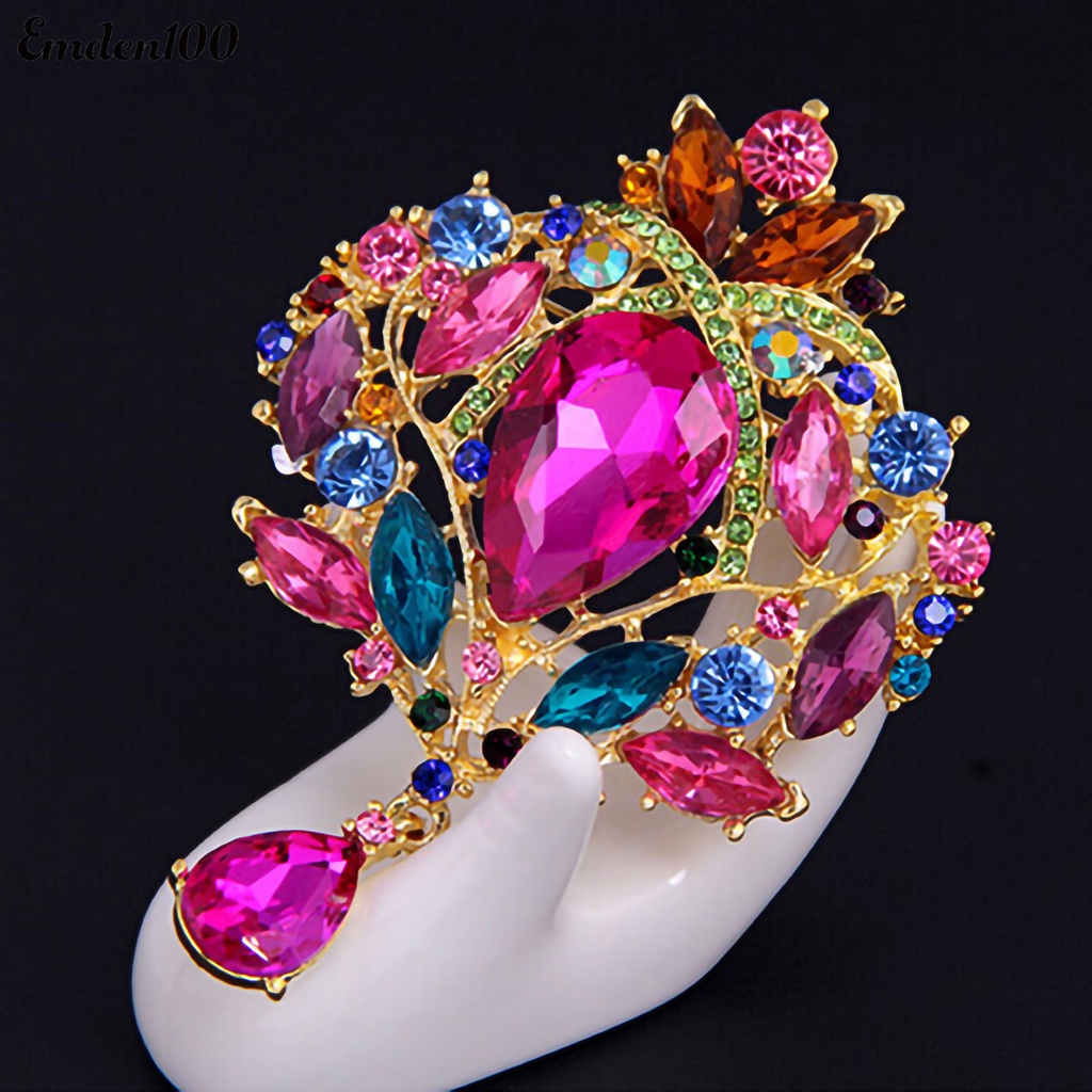 Ghim Cài Áo Hình Giọt Nước Bằng Hợp Kim Chống Gỉ