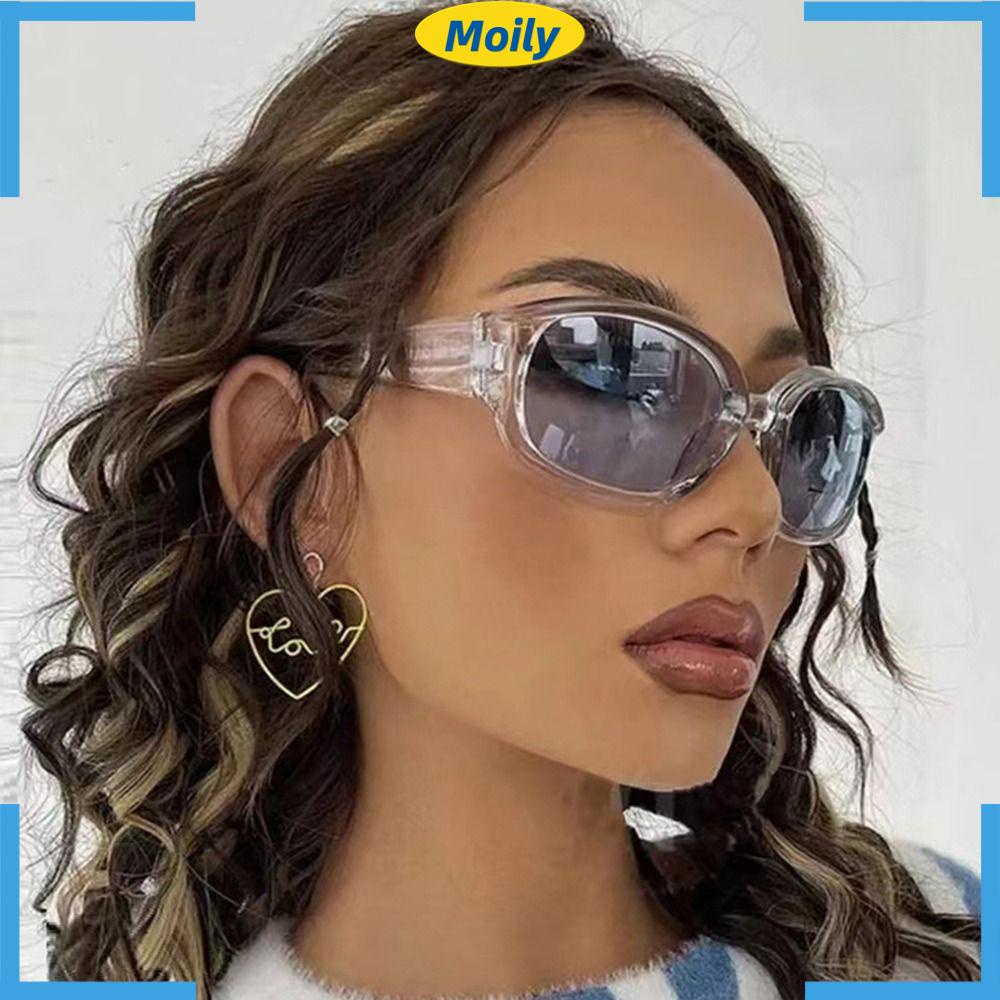 MOILYVN Kính Mát Gọng Oval Thời Trang Cho Nam Và Nữ