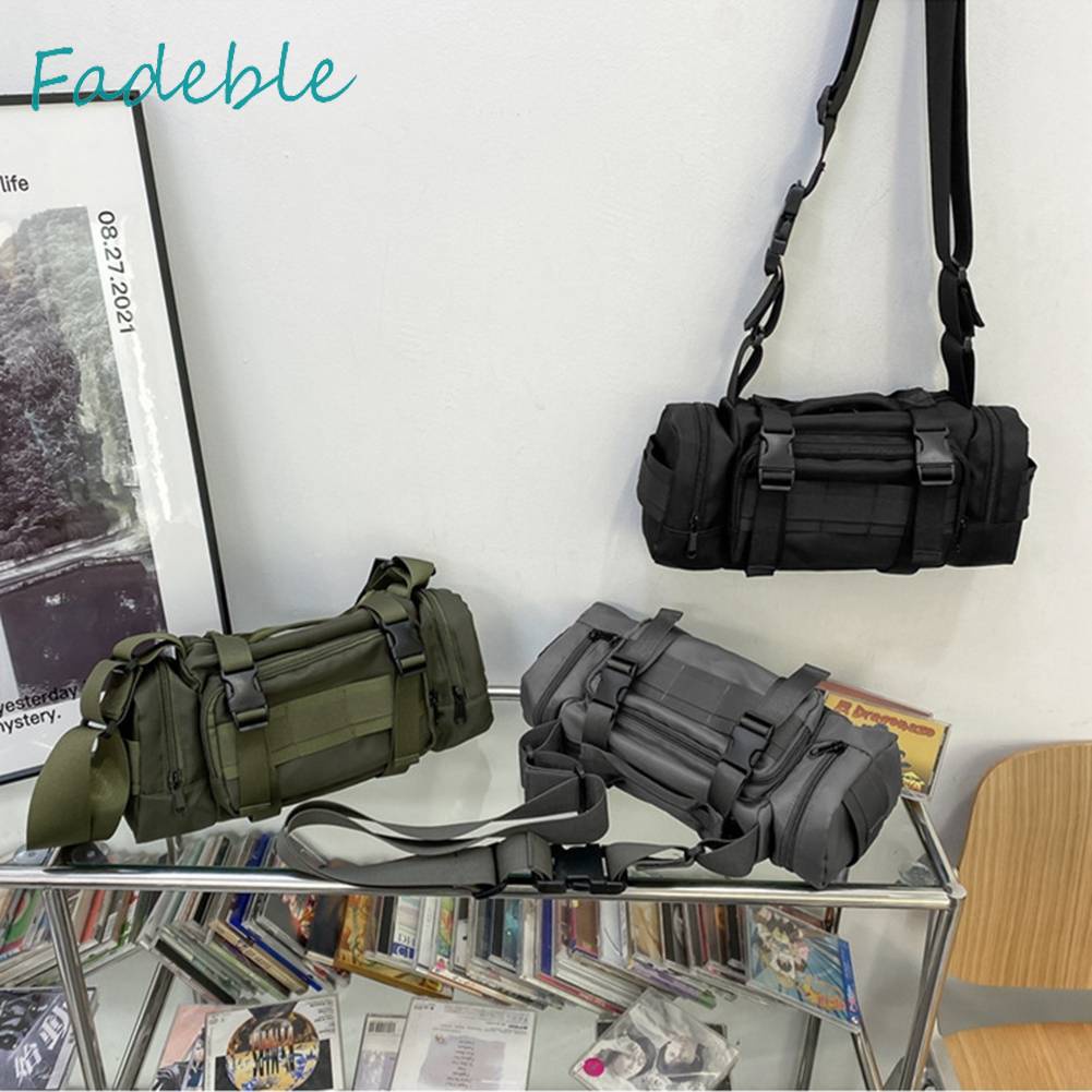 Túi Đeo Chéo Ngực Bằng Nylon Có Thể Điều Chỉnh Dùng Khi Đi Câu Cá / Cắm