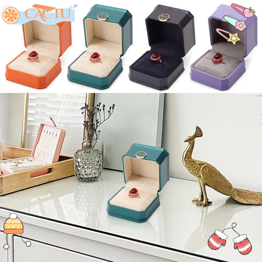 CACTU Hộp Đựng Trang Sức Thiết Kế Sang Trọng Cao Cấp