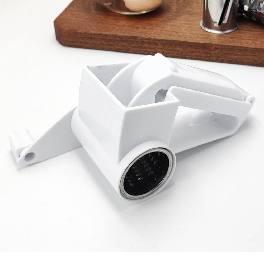 JANE Dụng Cụ Bào Phô Mai Cầm Tay Bằng Thép Không Gỉ Kèm 2 Trống Inox Cứng