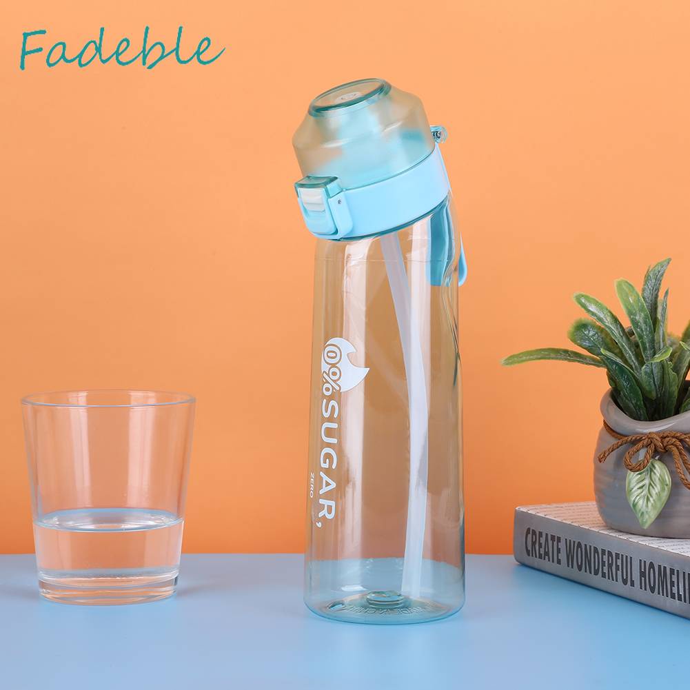 Bình Nước 650ML Có Thể Tái Sử Dụng Kèm Ống Hút