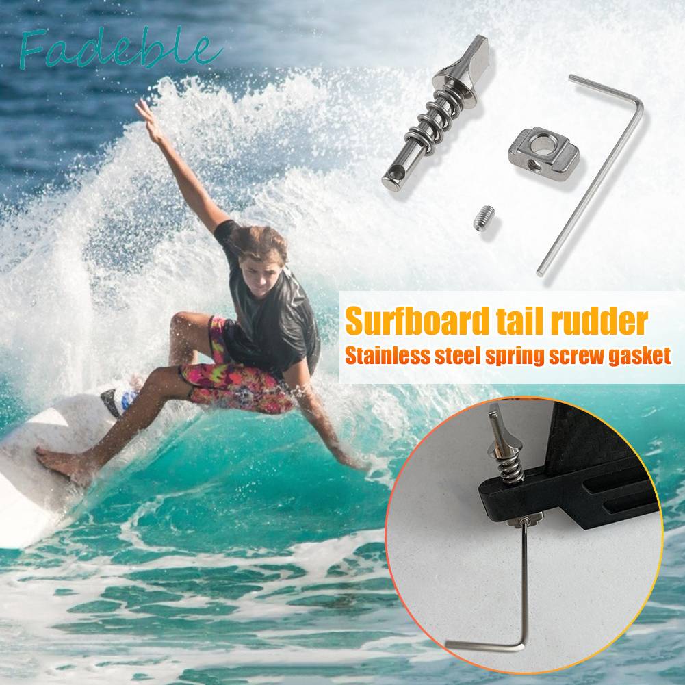 Bộ Ốc Vít Cố Định Tấm Ván Lướt Sóng Bằng Inox Chuyên Dụng