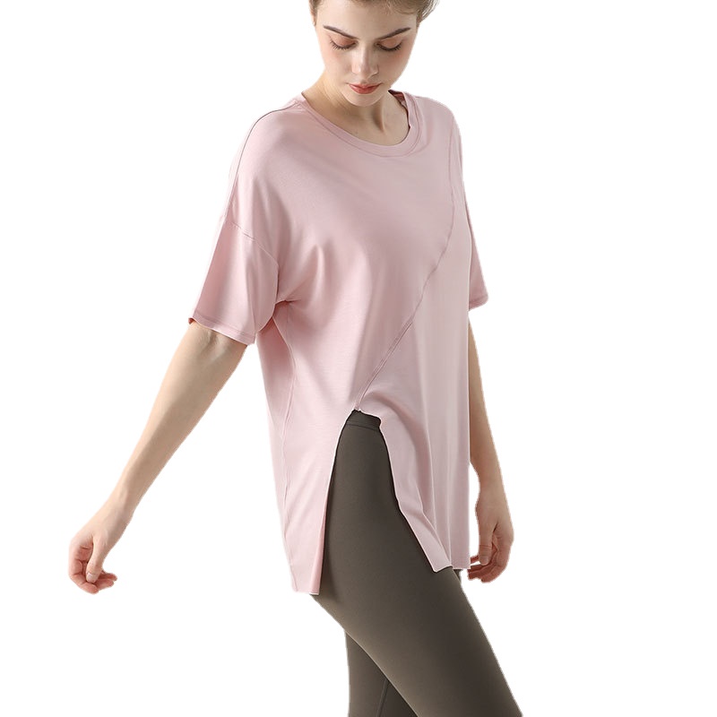 Áo Thun Thể Thao Tay Ngắn 2 Cách Mang Thời Trang Năng Động