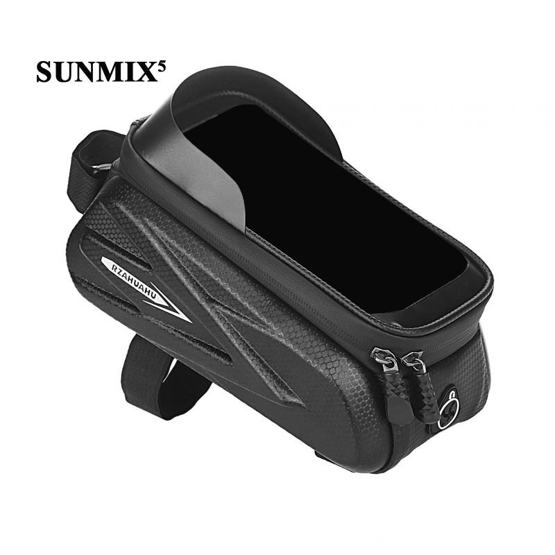 Túi Đựng Điện Thoại Cảm Ứng Gấp Gọn Gắn Khung Trước Xe Đạp Cho Nam