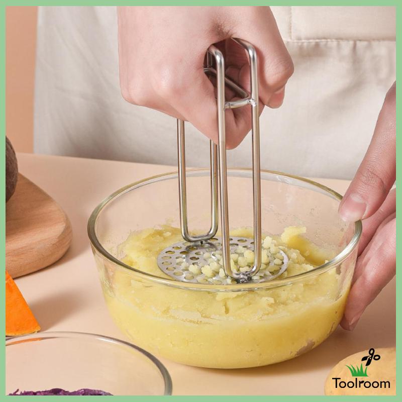 Dụng Cụ Nghiền Khoai Tây Đường Kính 13.6cm 7cm Bằng Thép Không Gỉ