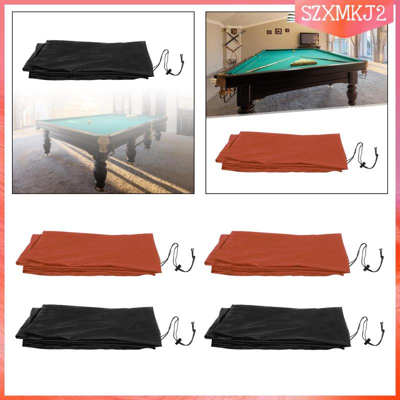 Vỏ Bọc Bảo Vệ Bàn Bida Bằng Vải Oxford Chống Bụi Chống Nước Có Dây Rút