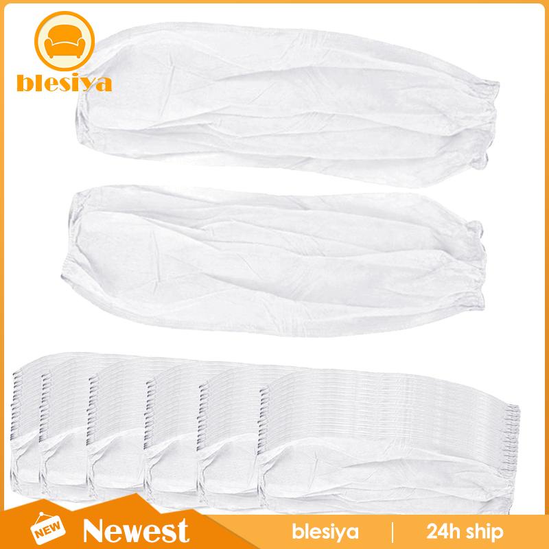 Set 100 Găng Cánh Tay Bảo Vệ Bằng Vải Không Dệt Sử Dụng Một L