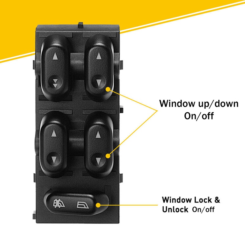 Công Tắc Điều Khiển Cửa Sổ 5L1Z-14529-AA 5L1Z14529AA for 2004-2008 Ford F-150