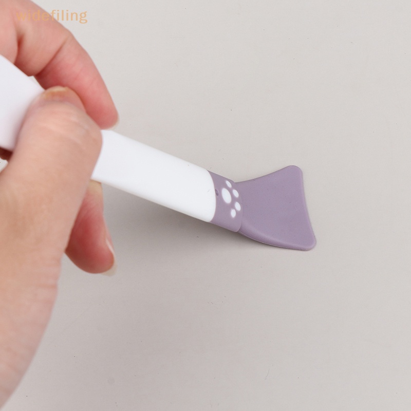 1 Cọ Đắp Mặt Nạ Silicone Hình Móng Vuốt Mèo Có Thể Điều Chỉnh