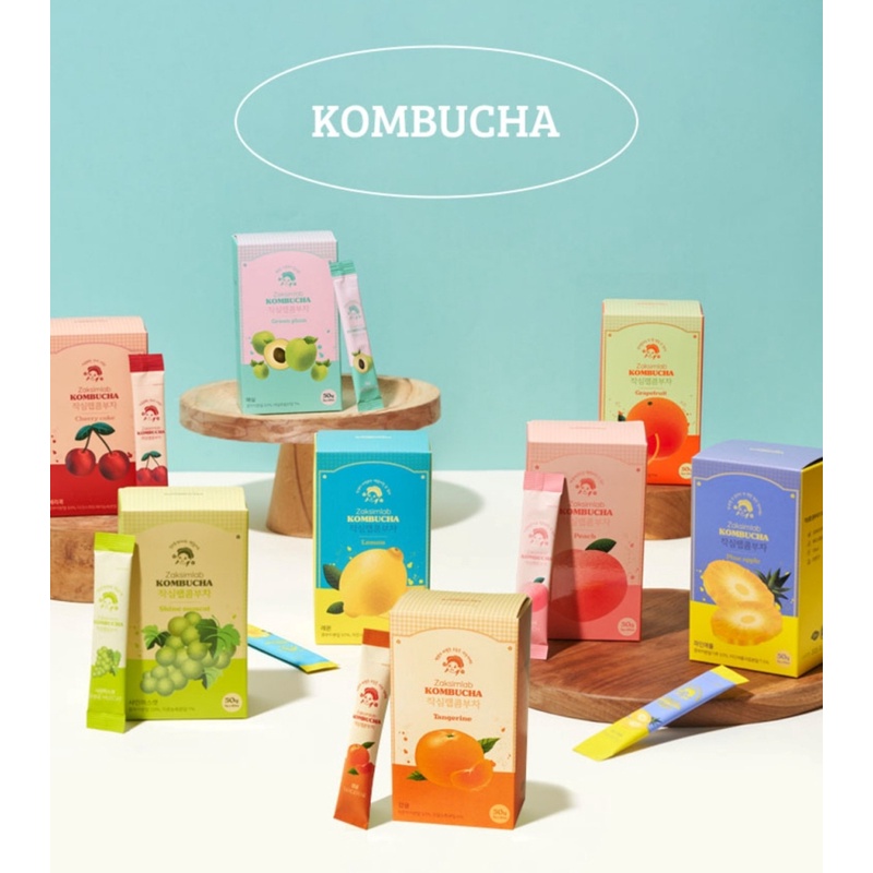 ZAKSIMLAB Kombucha 10 sticks, 8 types