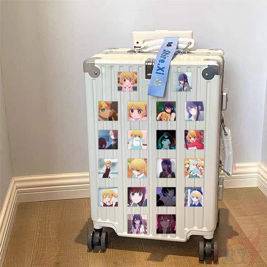 ❉ Oshi NO KO. Miếng Dán Trang Trí Hình Chân Dung Độc Đáo Series 01 ❉ Bộ 60 Sticker Chống Thấm Nước Họa Tiết Doodle Hợp Thời Trang