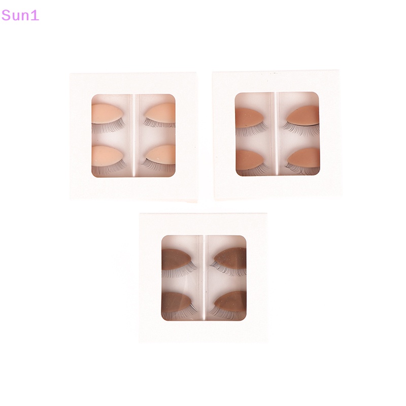 Mô Hình Đầu Ma Nơ Canh Bằng Silicone Dùng Luyện Tập Nối Mi Có Thể Tháo Rời Sun1 &gt;