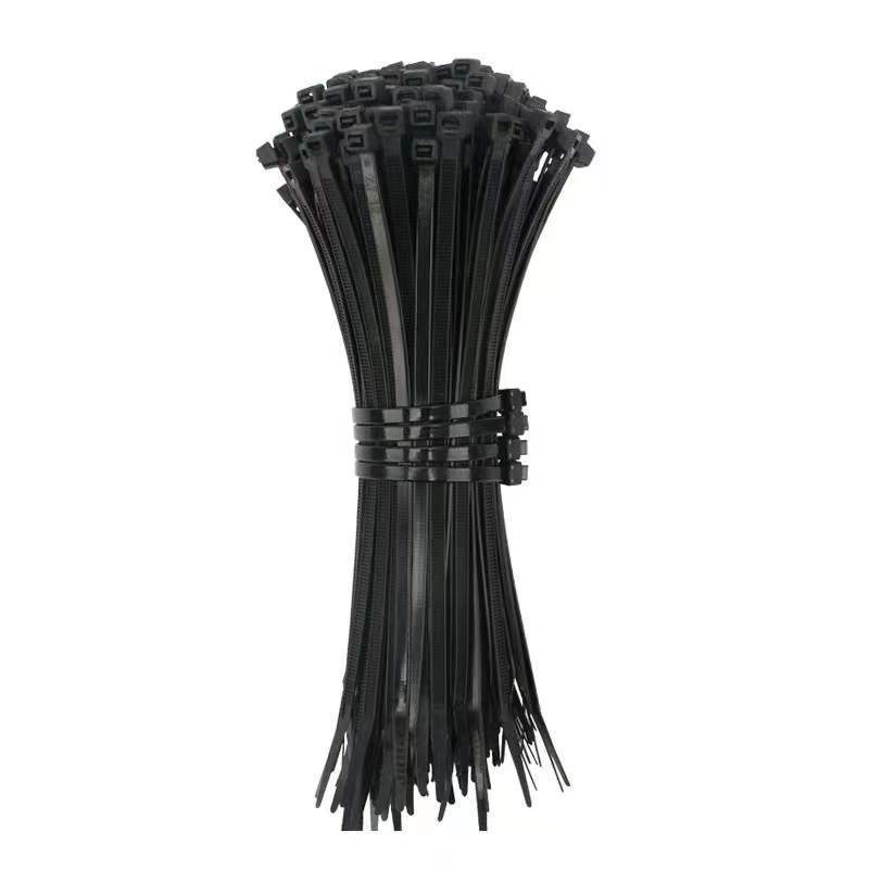 [Dây buộc cáp nylon] Dây buộc cố định Khóa tiếng Quảng Đông Dây buộc cáp nylon tự khóa 4 * 200 Chiều