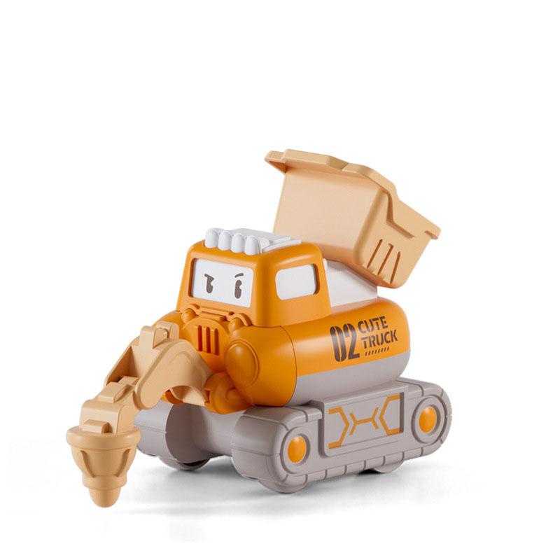 Đồ Chơi Trẻ Em Xe Công Trình Chạy Cót, Chạy Đà Cho Bé