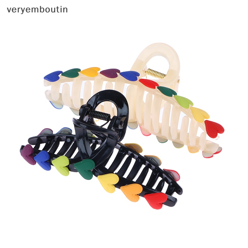 Kẹp Tóc Càng Cua / Cá Mập Cỡ Lớn Thanh Lịch Cho Nữ