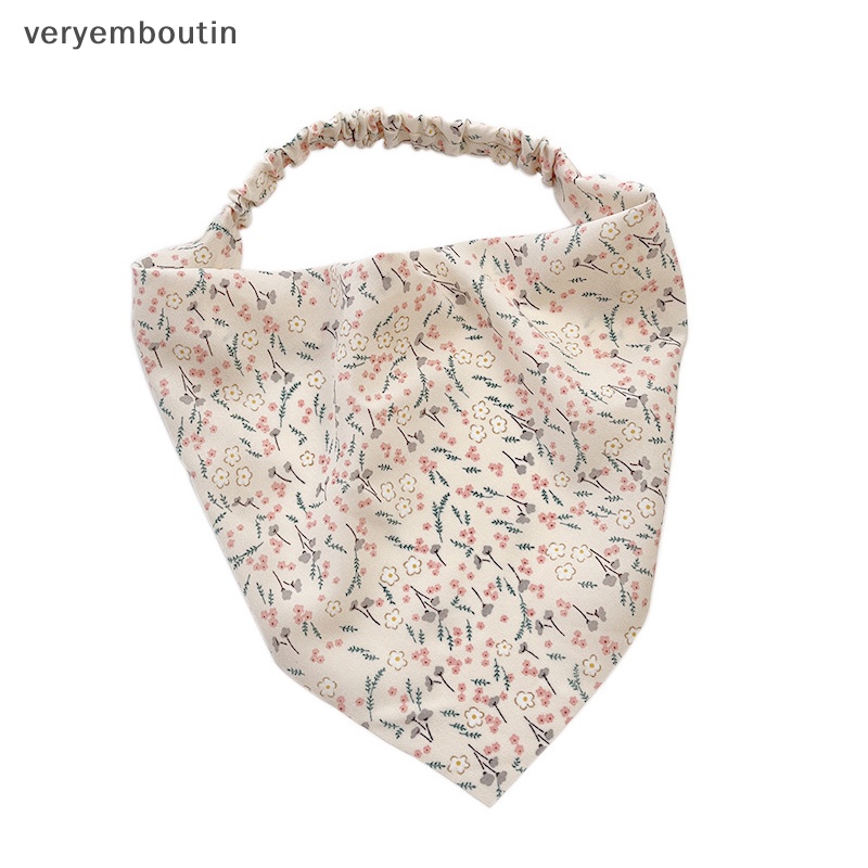 Băng Đô Co Dãn in Họa Tiết Hoa Thời Trang Cho Nữ