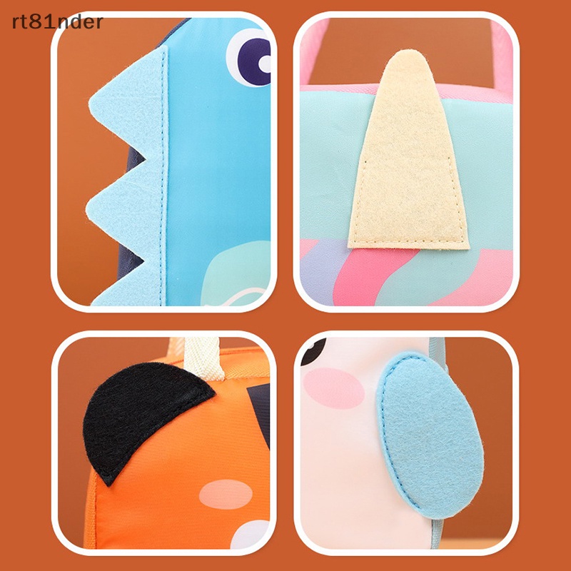 Rt Túi Đựng Hộp Cơm Trưa Cách Nhiệt Họa Tiết Hoạt Hình Tươi Mới Nhỏ Gọn Làm Quà Tặng Cho Trẻ Em Nữ Trẻ Em n