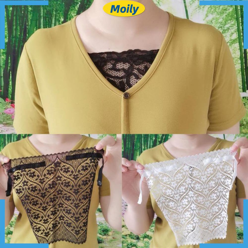 MOILYVN Set 2 Áo Ngực Dạng Ống Màu Trơn Với Dây Thun Co Giãn Chống Chói Thoải Mái