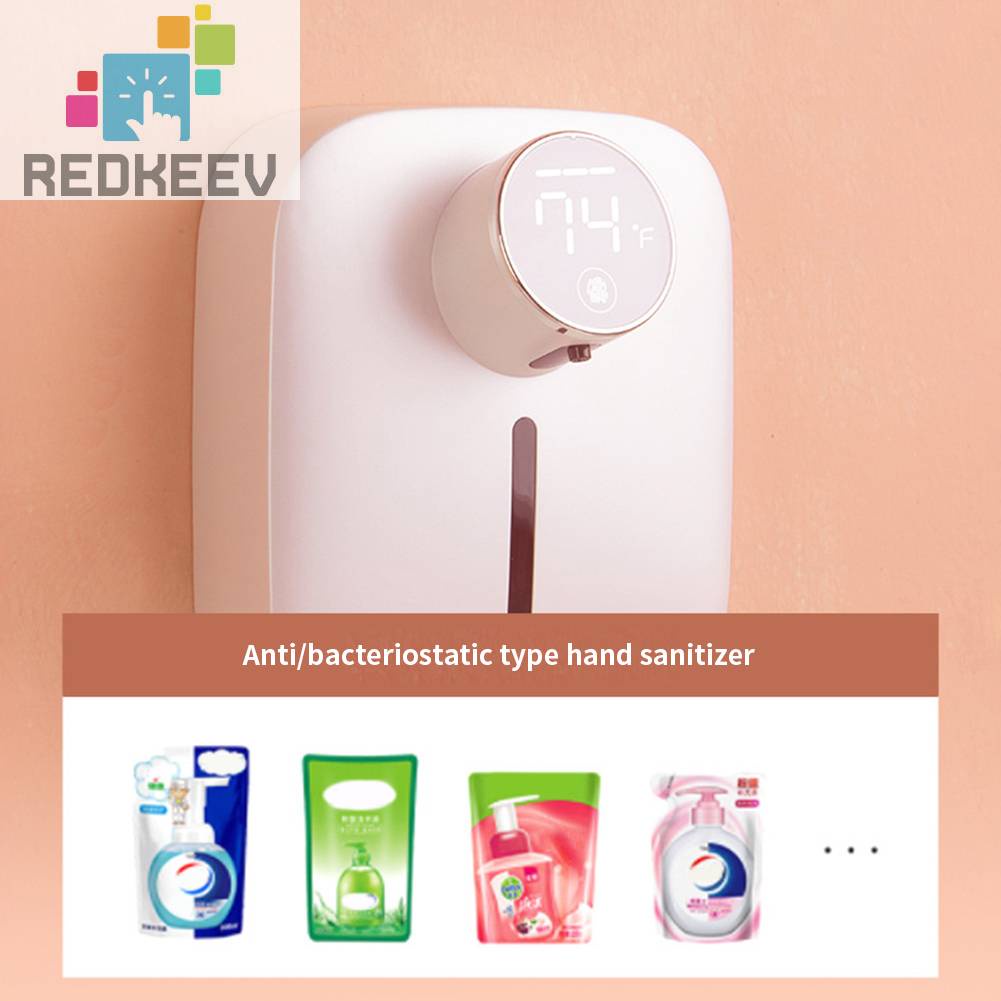 Bình Đựng Xà Phòng Tạo Bọt Tự Động Kèm Sạc USB Tiện Dụng Cho Nhà Tắm /