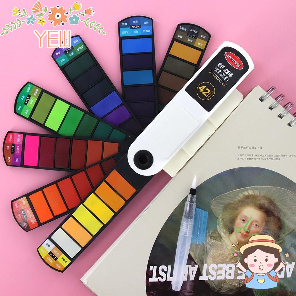Set 18 / 24 / 36 / 42 Bút Màu Nước Kèm Cọ Vẽ Chuyên Nghiệp