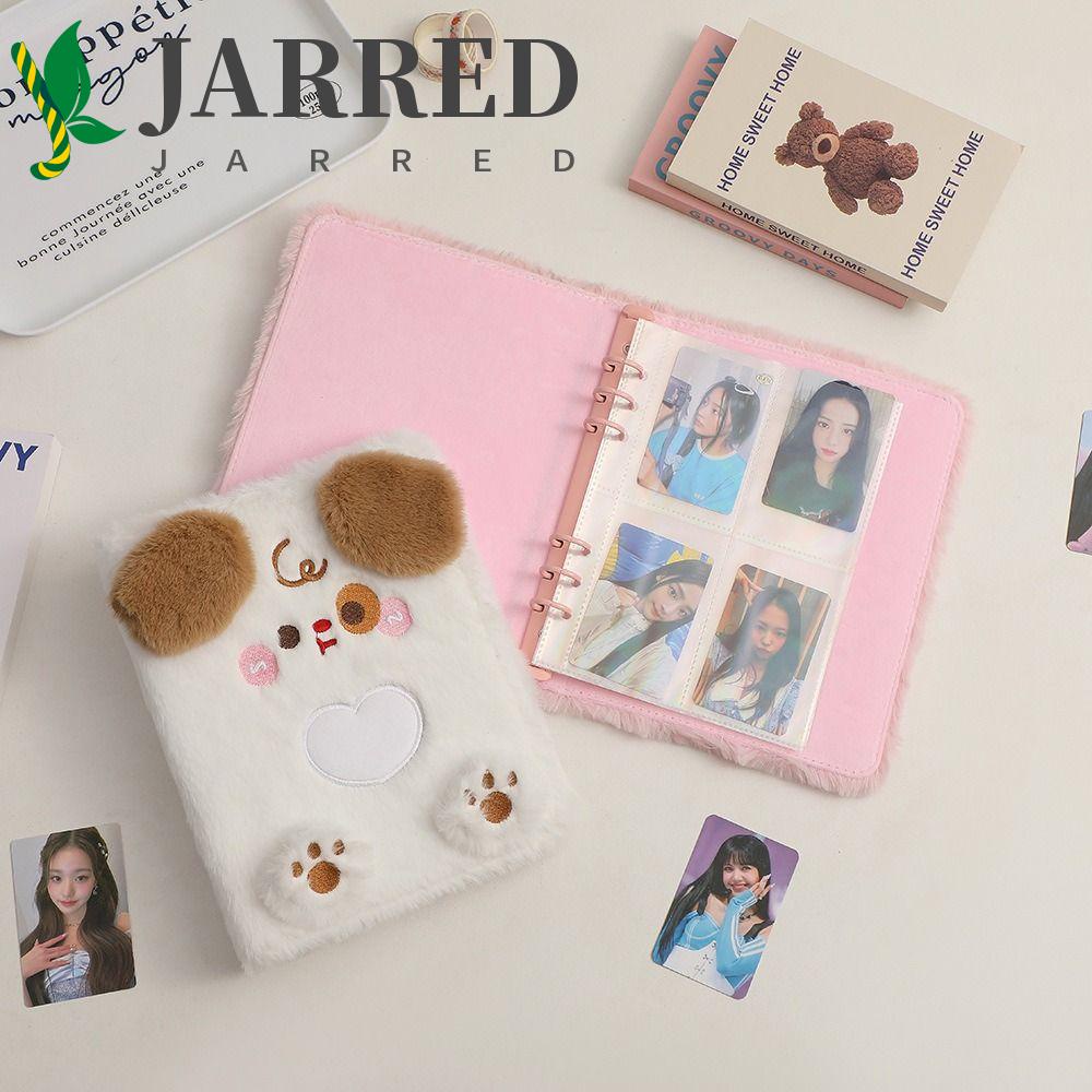 JARRED Album Ảnh Bìa Lông Nhung Khổ A5 Phong Cách Hàn Quốc