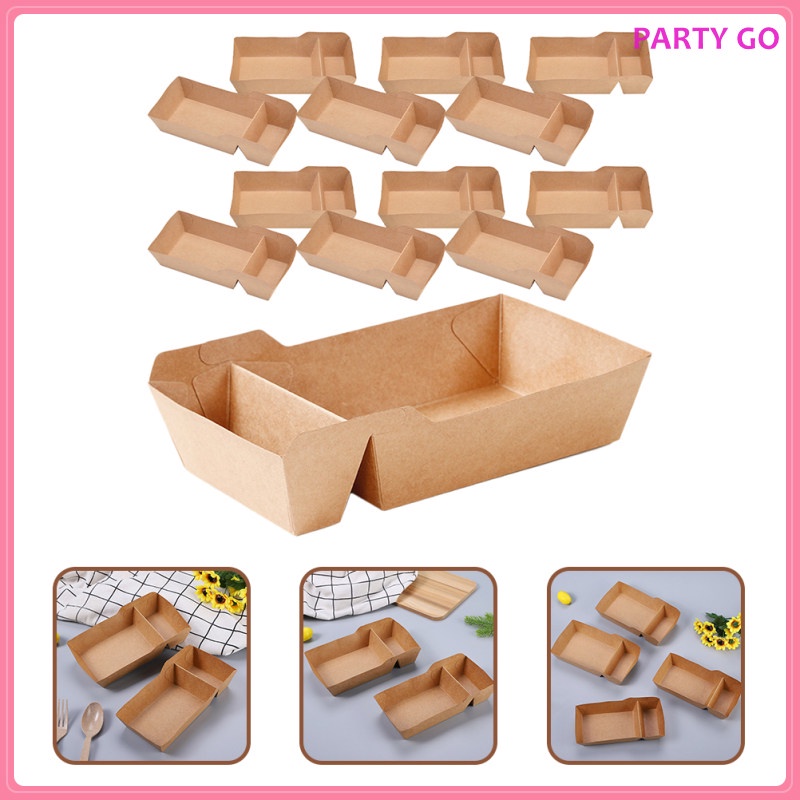 Bộ 50 Hộp Đựng Khoai Tây Chiên / Đồ Nướng Tiện Dụng