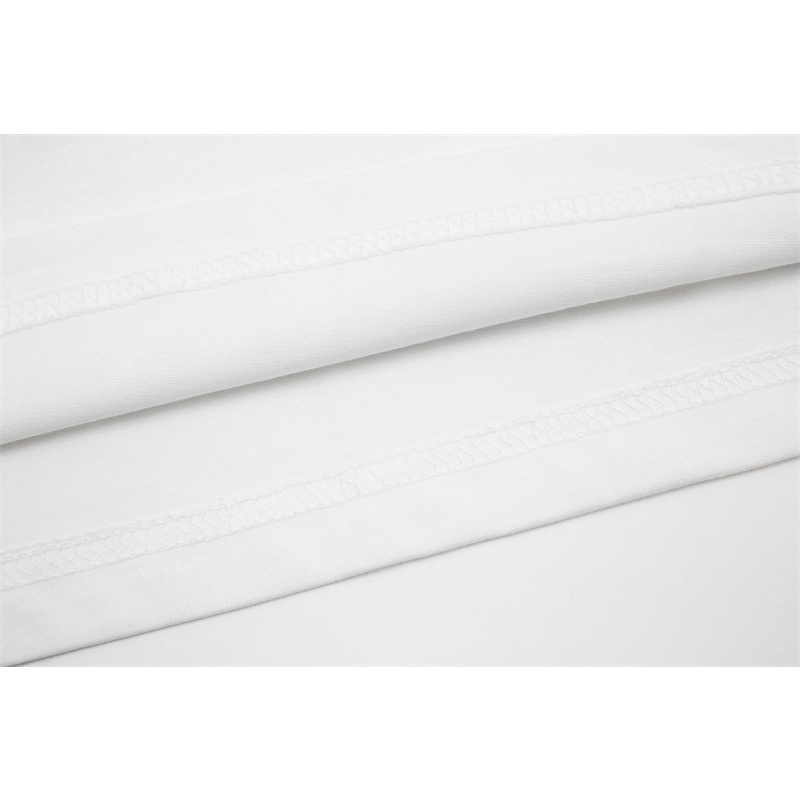 Áo Thun cotton Mềm Cổ Tròn Tay Ngắn Thêu Họa Tiết BA88 Ytey5