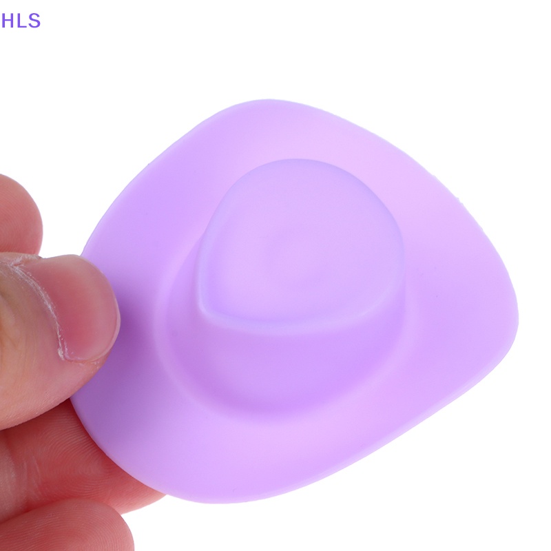 [HLS] Set 10 Mũ Cao Bồi Mini Bằng Nhựa Màu Tím Đỏ Thời Trang Sáng Tạo Và Thiết Thực Làm Quà Tặng Cho