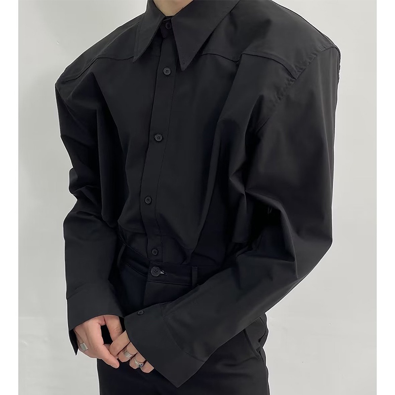 Áo Sơ Mi Nam Dài Tay Cổ Bẻ Thời Trang Hàn