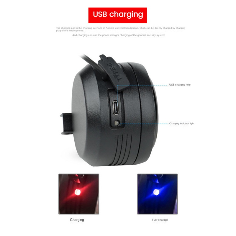 1 Bộ Kèn Trumpet Báo Động Chống Trộm Bằng Hợp Kim Nhôm + Nhựa + Hợp Kim Nhôm Điều Khiển Từ Xa Cho