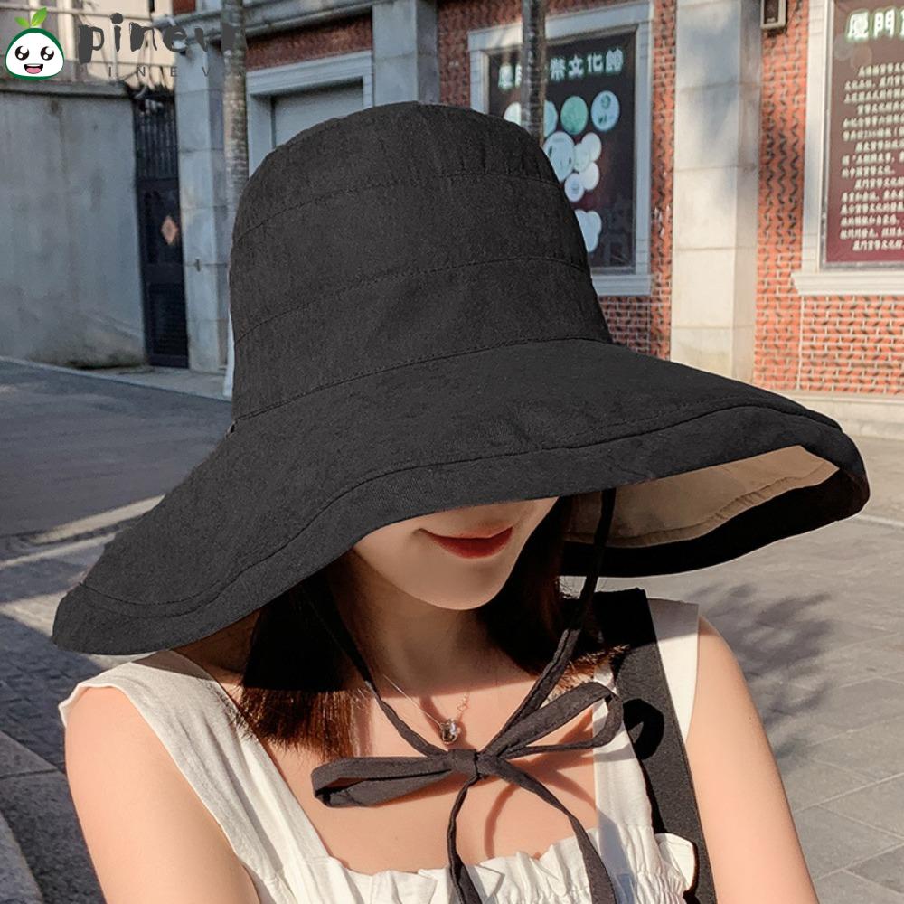 PINEVN Mũ Tai Bèo Hai Mặt Chống Nắng Cao Cấp Thời Trang Cho Nữ