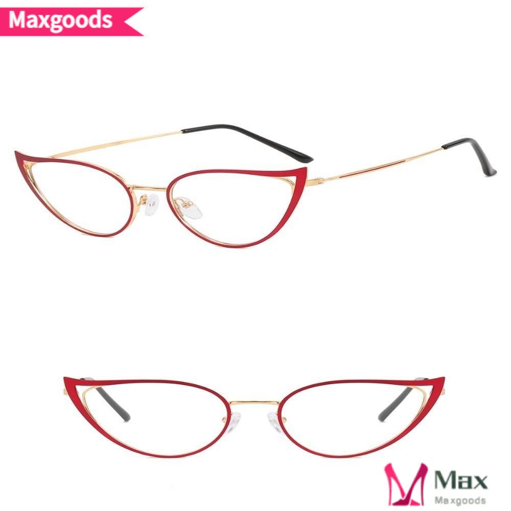 MAXG Gọng Kính Bằng Kim Loại Thiết Kế Thời Trang