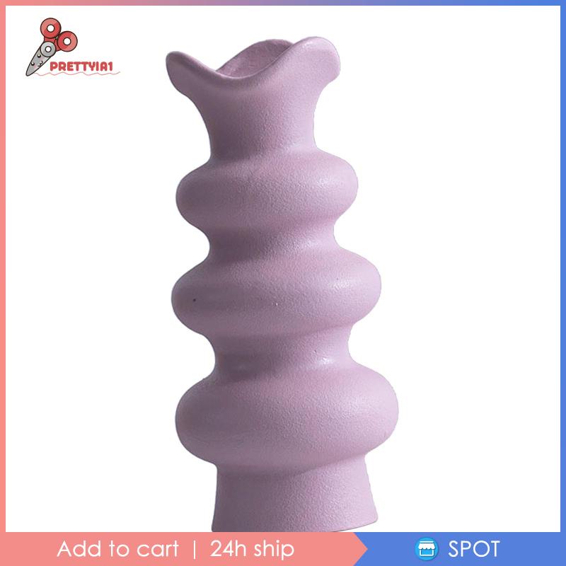 Lọ Hoa Bằng Gốm Nghệ Thuật Màu Sắc Đơn Giản Phong Cách Boho Dành Cho Trang Trí Văn Phòng / Phòng Ngủ / Tiệc Tùng