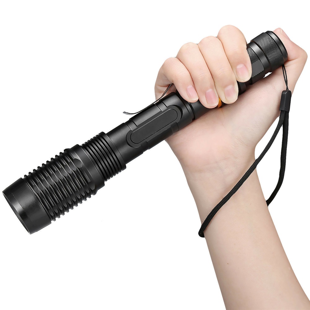 Đèn Pin 5000 lumen, Có Thể zoom In / Out