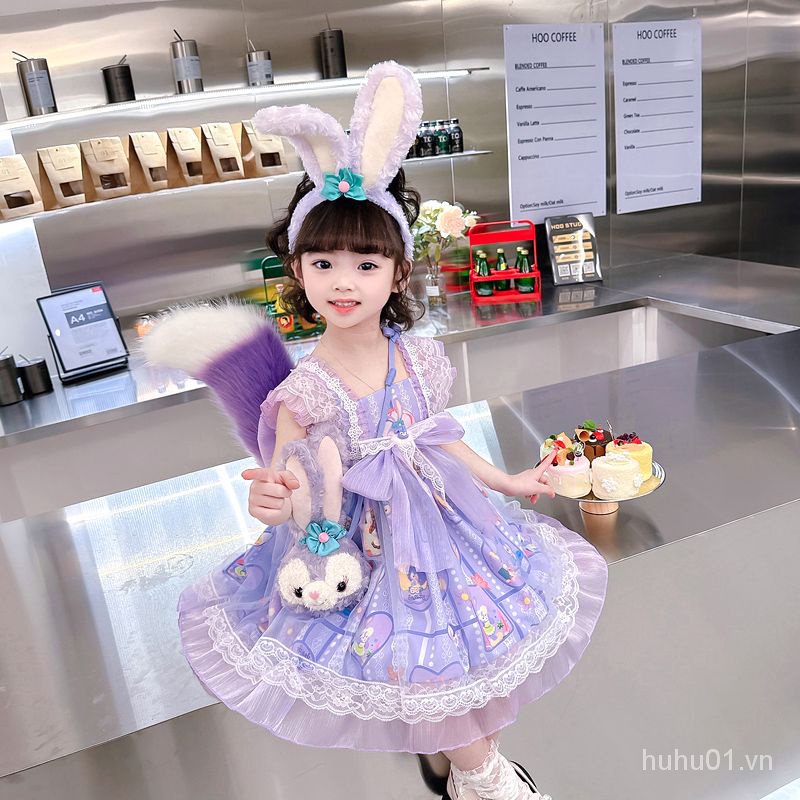 Đầm Lolita Đuôi Cáo Dễ Thương Cho Bé Gáihuhu01.vn7