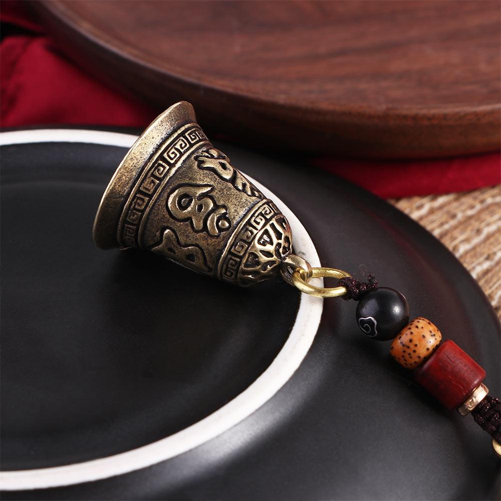 DARNELL Móc Khóa Xe Hơi May Mắn Bằng Đồng Thau Cổ Điển