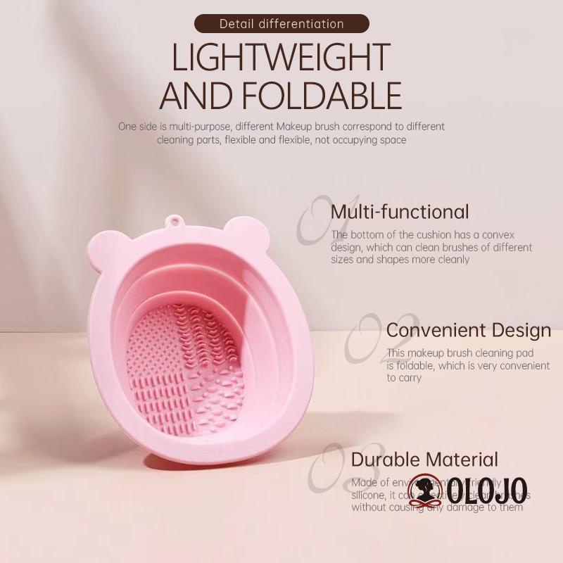 Miếng Silicone Vệ Sinh Cọ Trang Điểm DIY Tiện Dụng